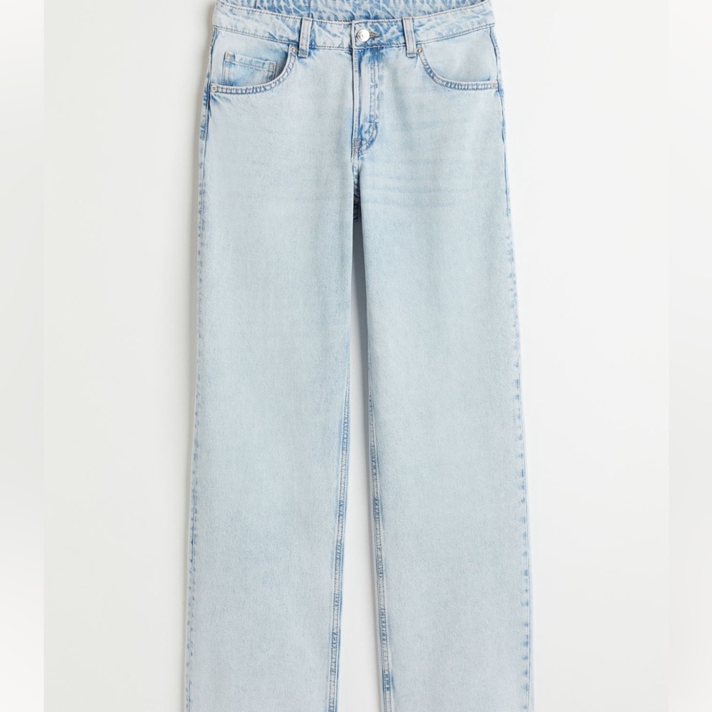 H&M Wide Low Waist Jeans, Size: 6, NEVER WORN